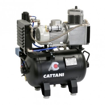 Compresor Cattani 1 Cilindro Secador de Aire 30 Litros, 1 Equipo, Mod. AC100
